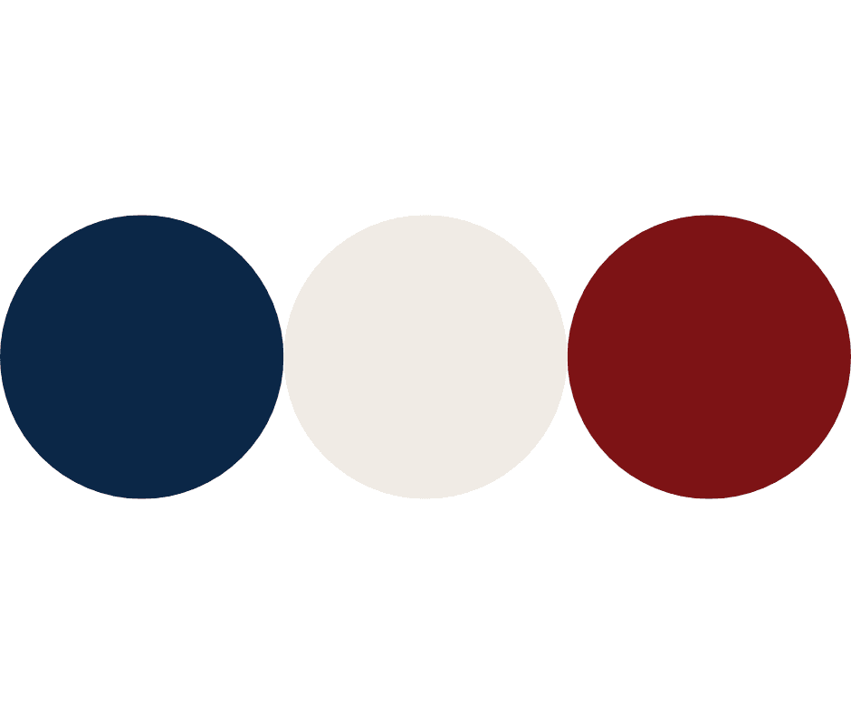 As cores predominantes do seu armário são: